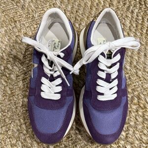 Vintage Havana Purple and White Sneakers